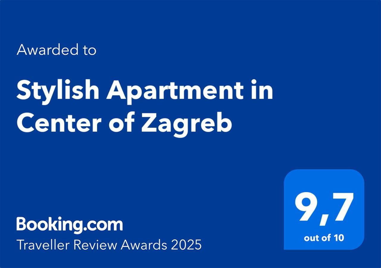Stylish Apartment In Center Of 萨格勒布 外观 照片